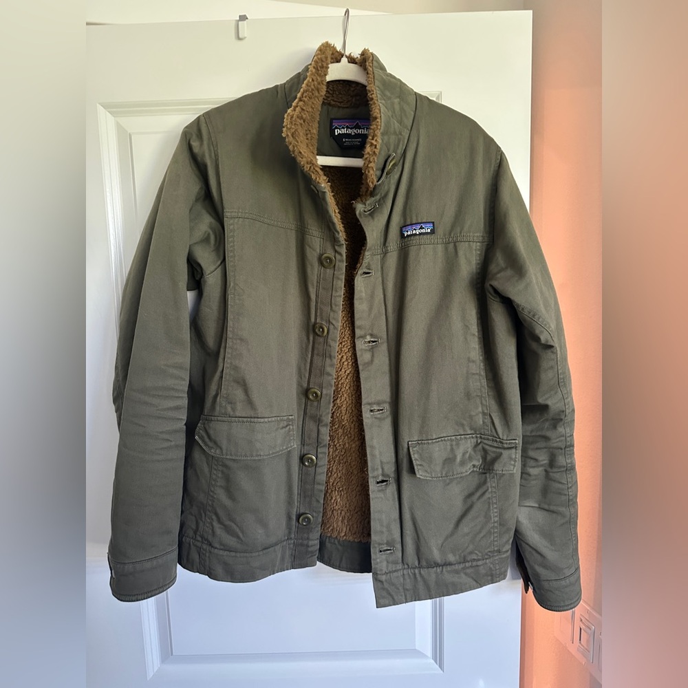 Patagonia Men’s Maple Grove Canvas Jacket in Green